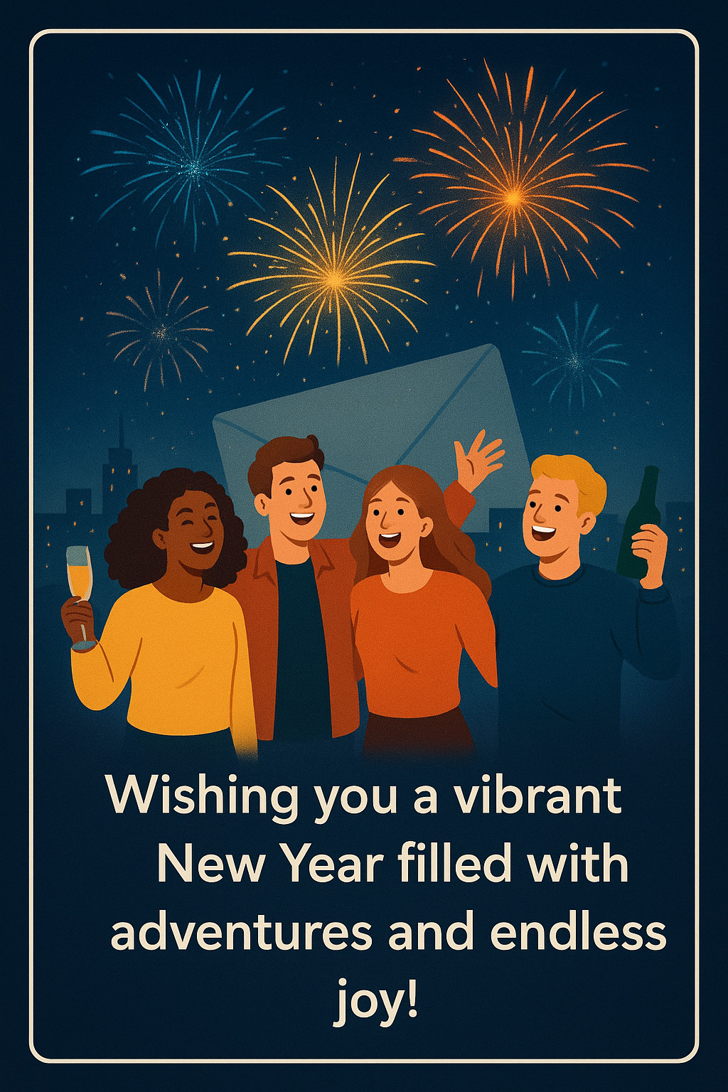 Greeting card preview