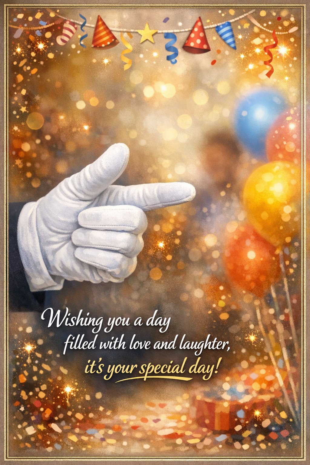 Greeting card preview