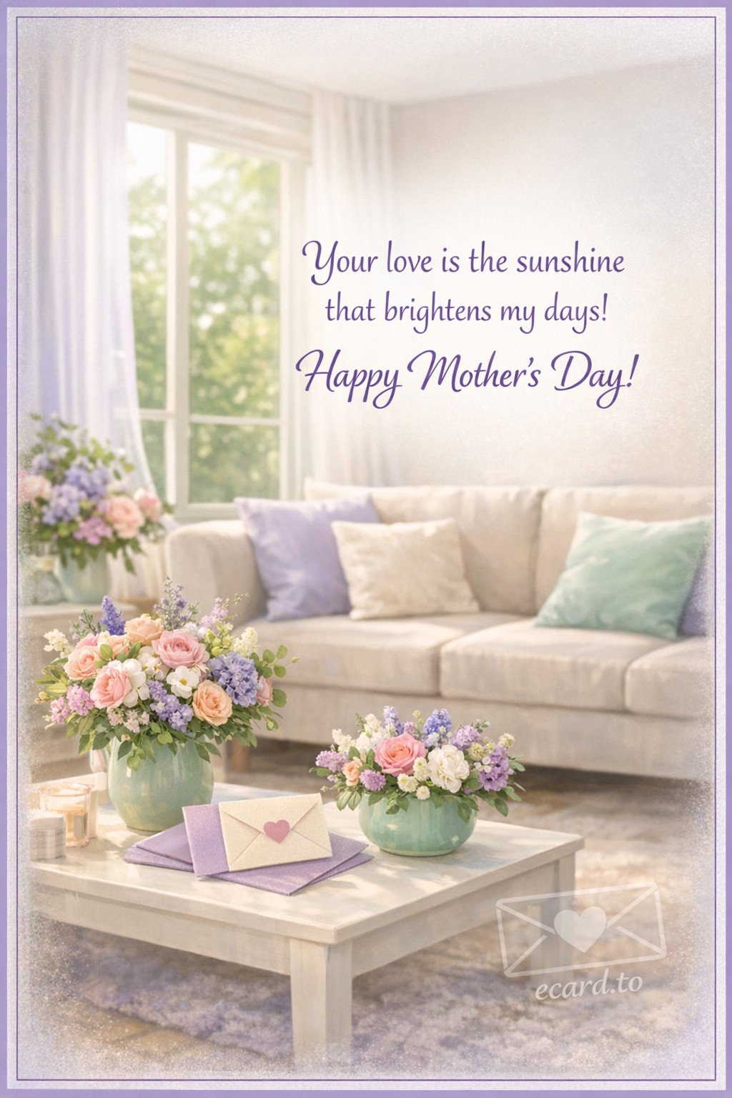 Greeting card preview